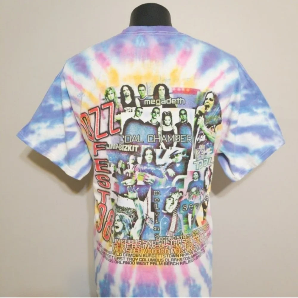 Vintage OzzFest 1998 tshirt - Picture 4 of 8